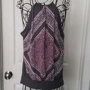 Free People Halter Neck Top Floral